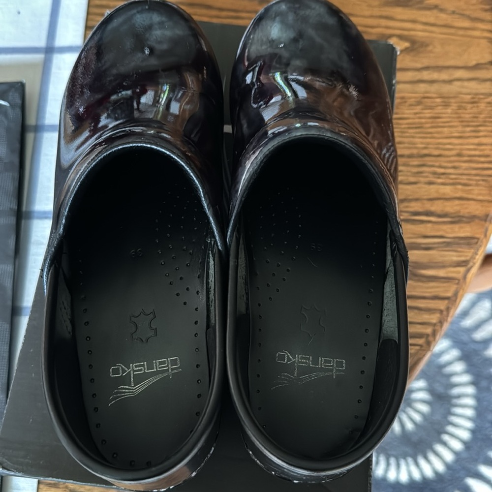 Dansko Blue marbled patent - Picture 4 of 5
